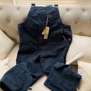 Okonkwo Men's Navy Work Overalls